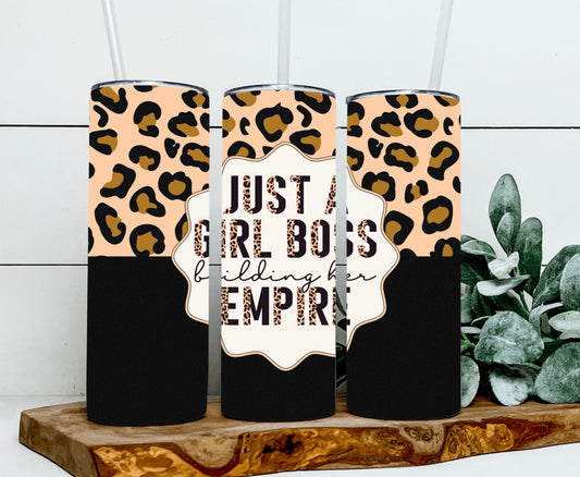 Just A Girl Boss Tumbler