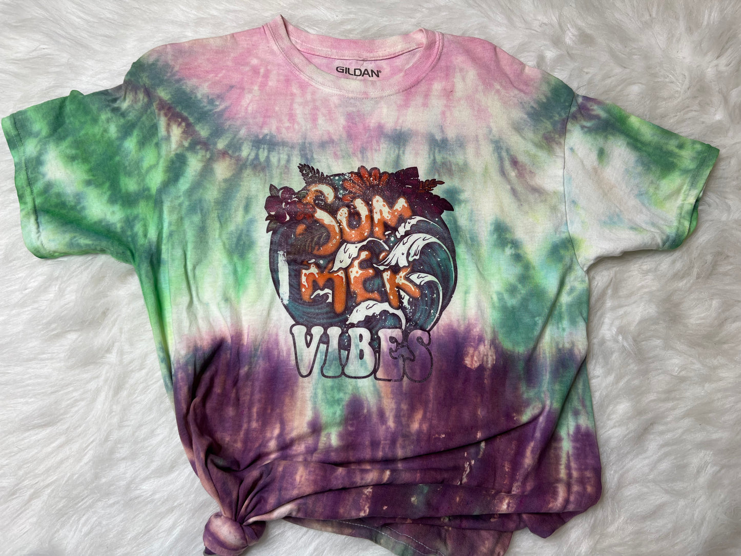 Summer Vibes Tie Dye Tee