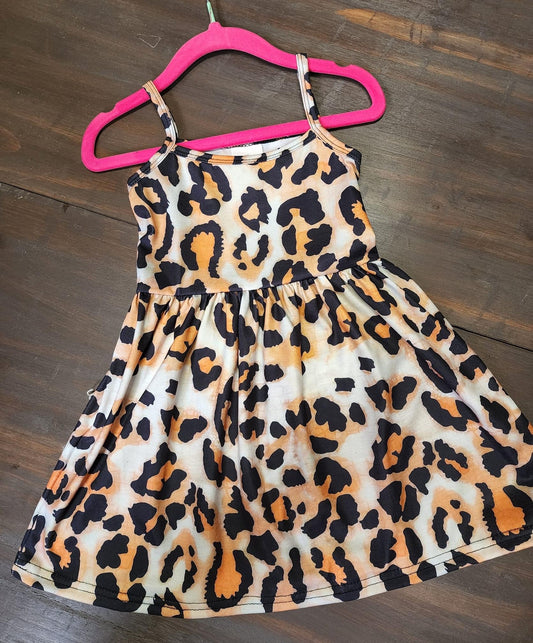 Bright Leopard Dress