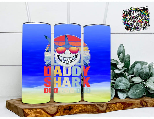 Dad Shark Tumbler